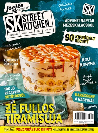 - - Frds Z - Street Kitchen Magazin 2023/3. Szm - Tl (Z Fullos Tiramisuja)