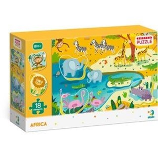 Dodo - Dodo Puzzle Afrika 18 Db 2+