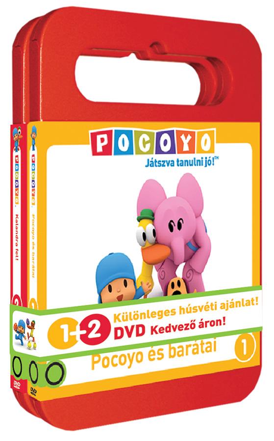  - POCOYO DVD 1-2 DSZSZALAGGAL