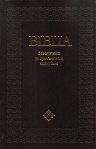 - - Biblia - szvetsgi s jszvetsgi Szentrs (Standard, Kemnytbls, Fekete)