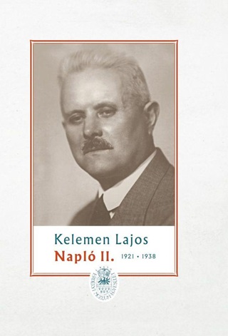 Kelemen Lajos - Napl Ii. (1921-1938)