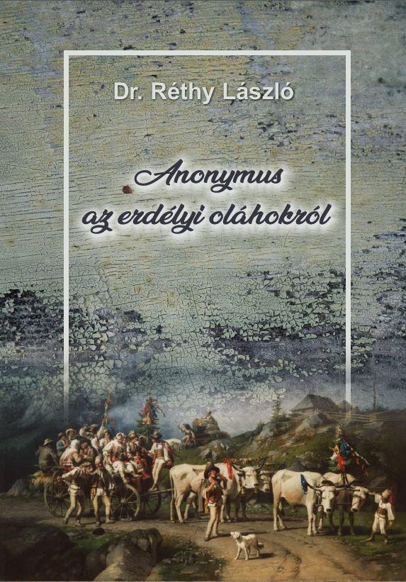 DR. RTHY LSZL - ANONYMUS AZ ERDLYI OLHOKRL
