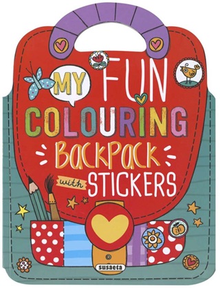 - - My Fun Colouring Backpack - Girls (Angol)