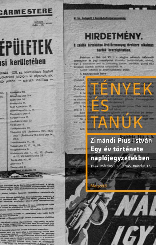 Zimndi Pius Istvn - Tnyek s Tank - Egy v Trtnete Napljegyzetekben