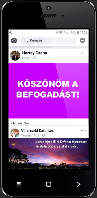 Hartay Csaba - Ksznm A Befogadst! - Viharsarki Kattints - kh 2019