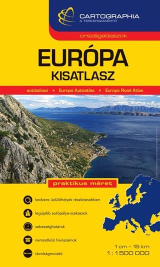  - Eurpa Kisatlasz - 1:1.500.000 - Cart. 