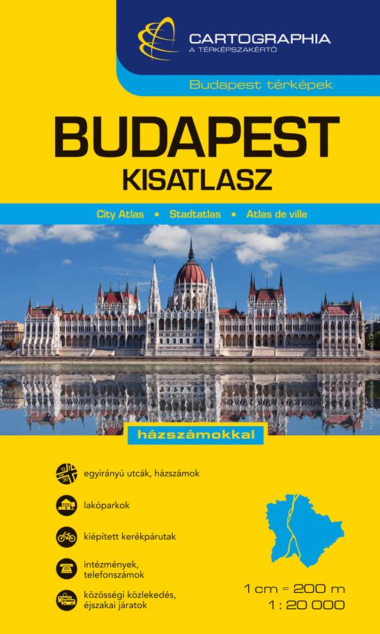  - Budapest Kisatlasz - 1:20000 - Spirlos - Cart. - 