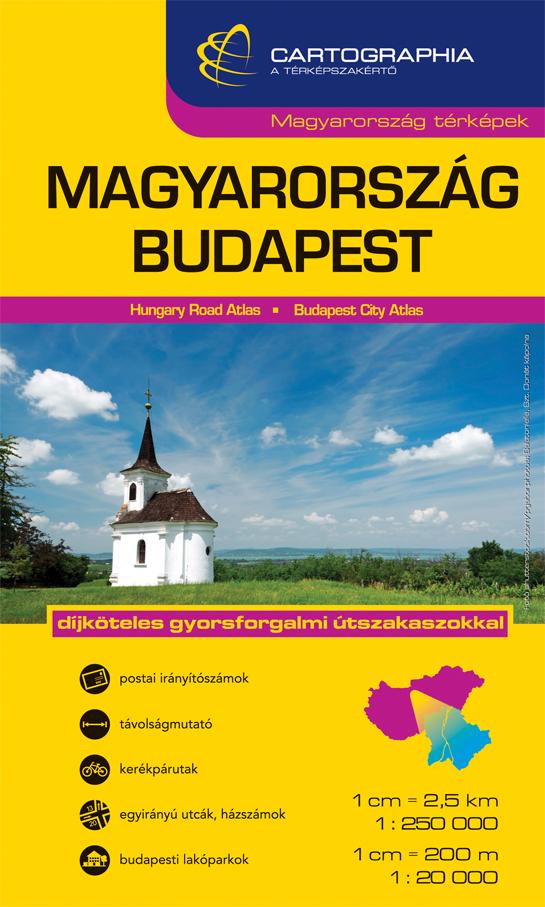 352653130 - Magyarorszg + Budapest Kombi Autatlasz