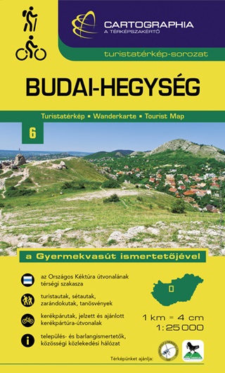 353106130110 - Budai-Hegysg Turistatrkp - 1:25.000 (j)
