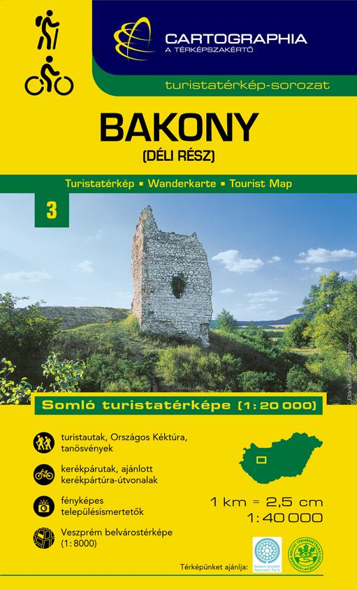 353126110 - Bakony (Dli Rsz) Turistatrkp - 