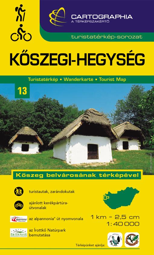353131110 - Kszegi-Hegysg Turistatrkp - Cart. - 