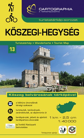  - Kszegi-Hegysg Turistatrkp (j, 2021)