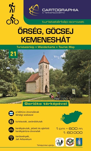 Cartographia Kft. - rsg, Gcsej, Kemenesht Turistatrkp