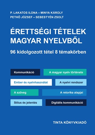 P. Lakatos Ilona-Minya Kroly-Peth Jzs - rettsgi Ttelek Magyar Nyelvbl - 96 Kidolgozott Ttel 8 Tmakrben