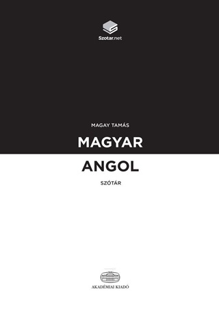 Magay Tams - Magyar-Angol Sztr + Online Sztrcsomag (2021-Es Kiads)