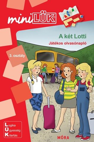 Ldi258 - A Kt Lotti - Jtkos Olvasnapl 3.Oszt - Minilk (Piros)