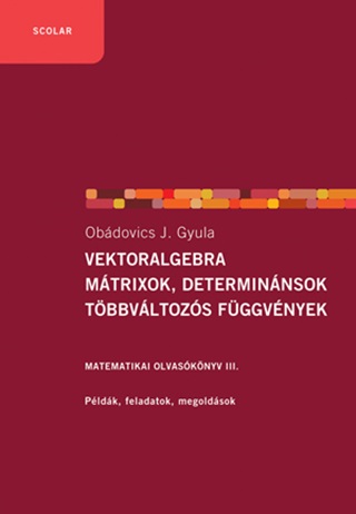 Obdovics J. Gyula - Vektoralgebra, Mtrixok, Determinnsok,  Tbbvltozs Fggvnyek  (2.Kiads)