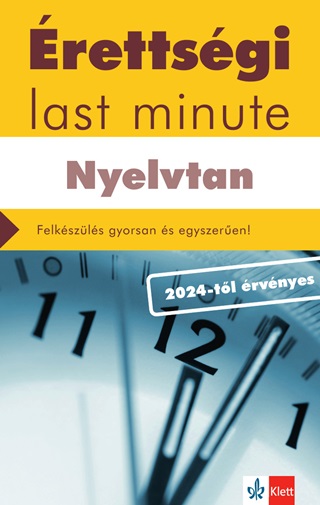 Diszegi Endre - rettsgi Last Minute - Nyelvtan (2024)