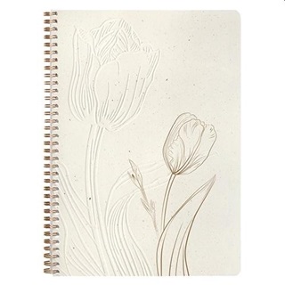 P0130-0471 - Jegyzetfzet Clairefontaine Tulip Paper, Spirlos, A/4, 21x29,7cm, 74 Lapos, Pon