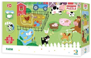 Dodo Puzzle Farm 18 Db 2+