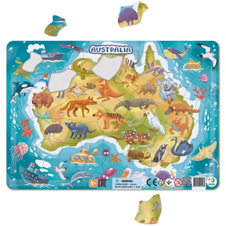 Dodo Keretes Puzzle Ausztrlia 53 Db 5+