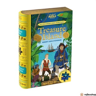 Jl6914 - Pp Jigsaw Library - A Kincses Sziget  Puzzle
