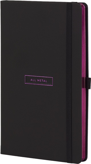  - Castelli A5 Notesz All Metal Fuchsia