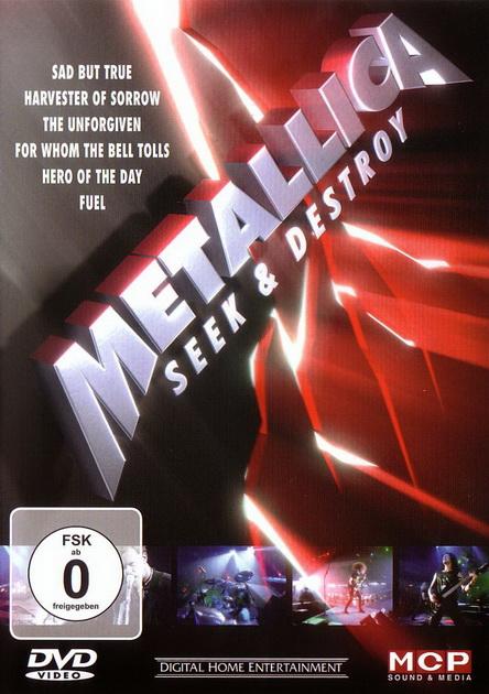  - METALLICA - SEEK & DESTROY - DVD -