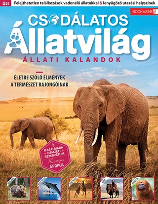 Brezvai Edit [Szerk.] - Fles Bookazine - Csodlatos lllatvilg - llati Kalandok (2024/01)