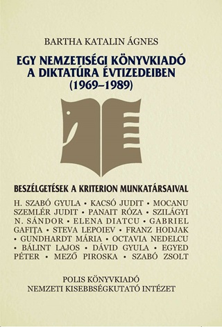 Egy Nemzetisgi Knyvkiad A Diktatra vtizedeiben (1969-1989)