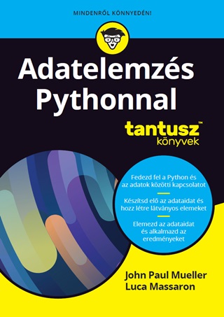 John Paul Mueller - Adatelemzs Pythonnal - Tantusz Knyvek