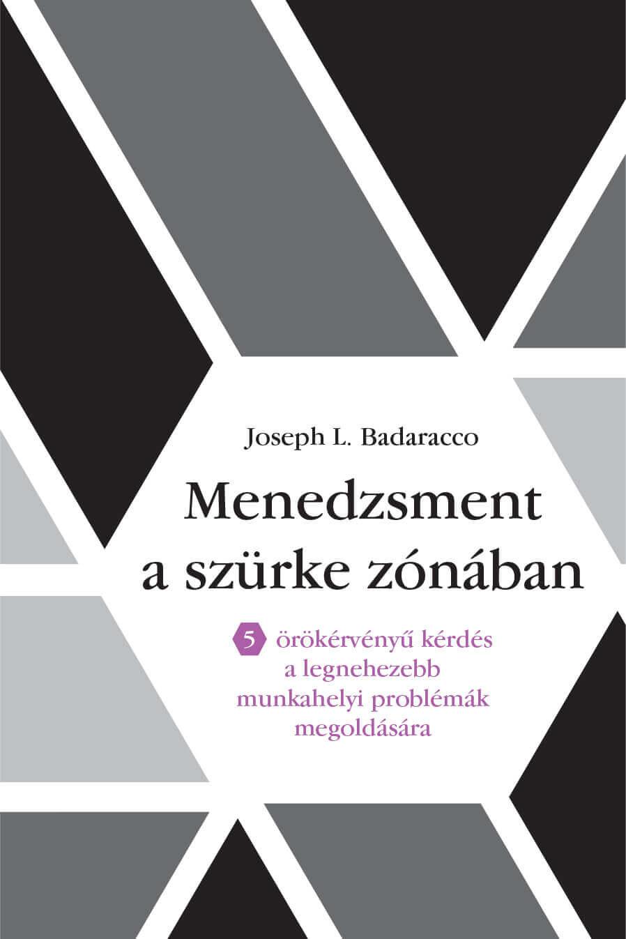 Joseph L. Badaracco - Menedzsment A Szrke Znban