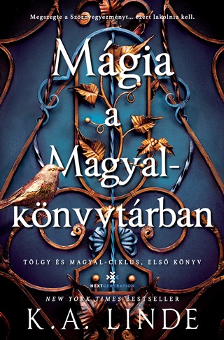 K.A. Linde - Mgia A Magyalknyvtrban - ldekorlt