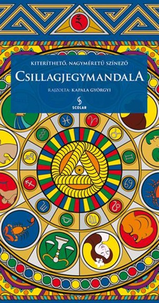 Kapala Gyrgyi - Csillagjegymandala - Kiterthet, Nagymret Sznez