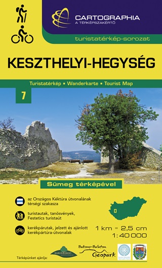  - Keszthelyi-Hegysg Turistatrkp - Smeg Trkpvel