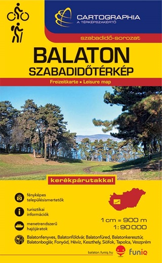 Balaton Szabadidtrkp 1:90 000 - 