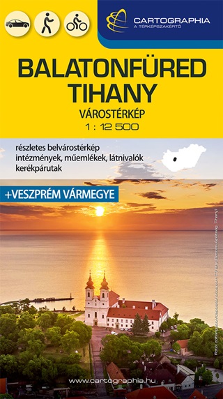 - - Balatonfred, Tihany Vrostrkp 1:12500