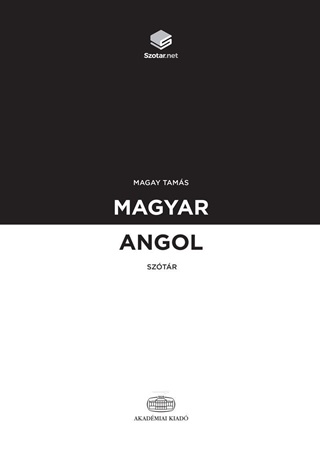 Magyar-Angol Sztr + Online Sztrcsomag (2021-Es Kiads)