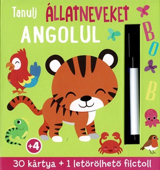 - - Tanulj llatneveket Angolul - 30 Krtya+Filctoll