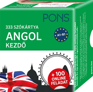 - - Pons 333 Szkrtya Angol Kezd + 100 Online Feladat