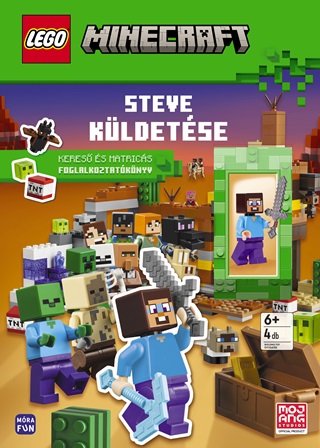  - Lego Minecraft - Steve Kldetse - Keres s Matrics Foglalkoztatknyv